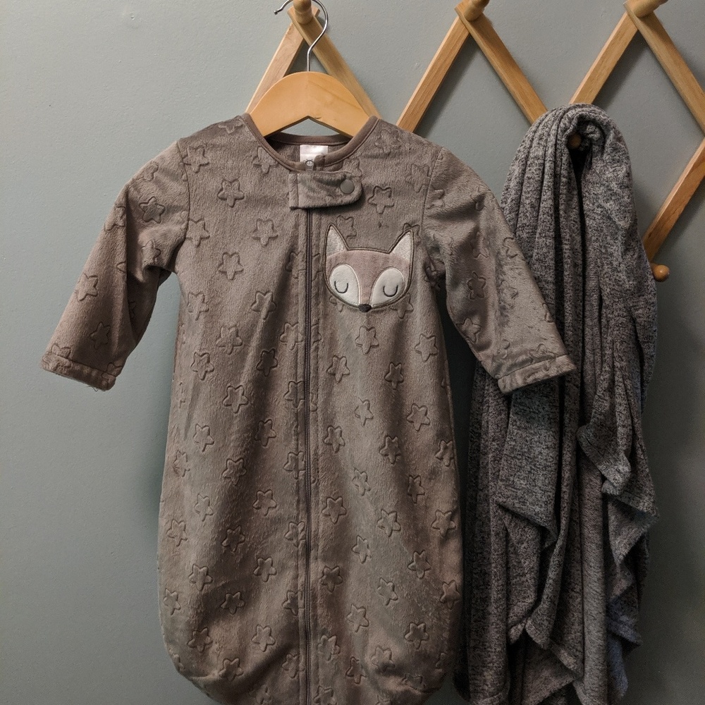 Baby Sleep Sack Absorba Unisex Fox 🦊